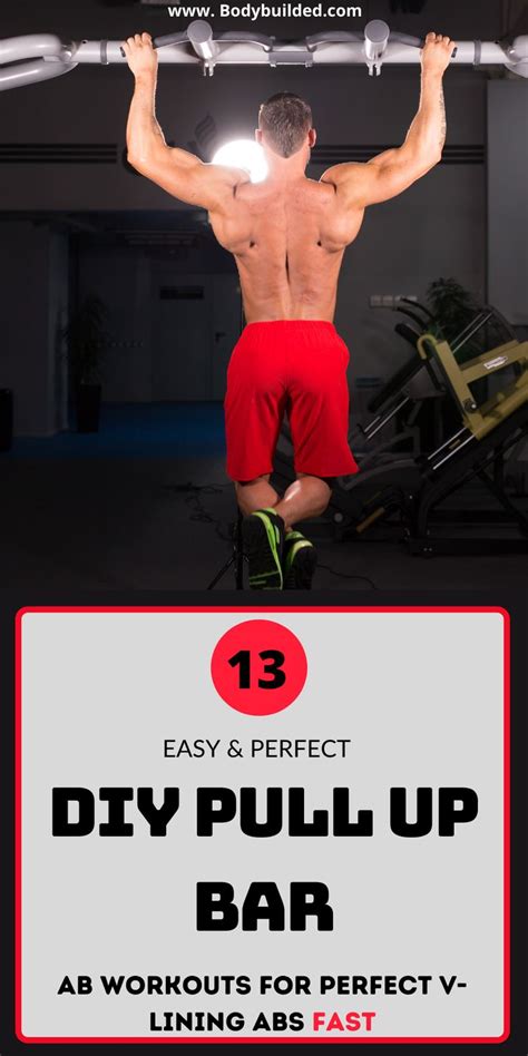 13 Of The Best Diy Pull Up Bar Ab Exercises For Six Pack Abs Fast