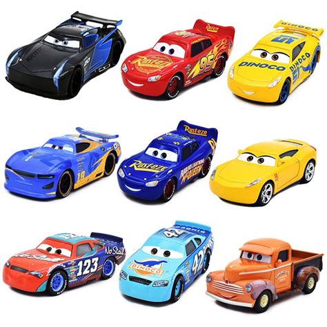 Buy Disney Pixar Cars 2 3 Lightning Mcqueen Jackson Storm 155 Diecast