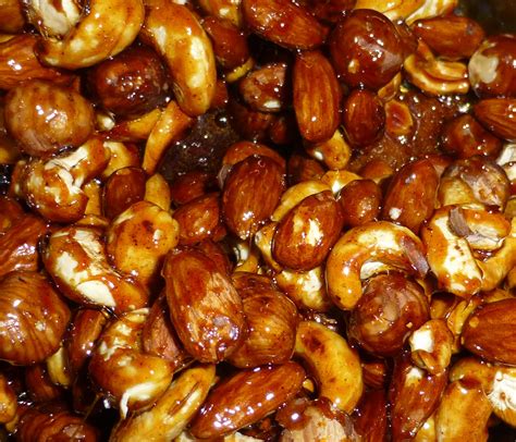 Rezept karamellisierte Nüsse