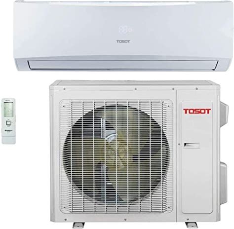 Tosot 9 000 Btu 38 Seer Ductless Mini Split Single Zone With Ultra Heating Wifi Interface