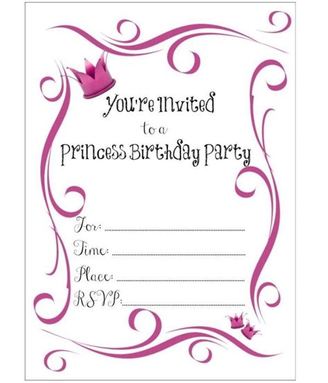 Say goodbye to generic invitation cards that will be easily forgotten. Power Plus Birthday Invitation Card - Pack of 50 Cards ...