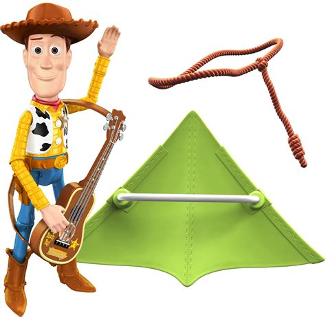 Disney Pixar Toy Story Launching Lasso Woody Talking Feature Figure