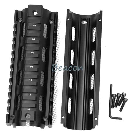 Tactical Airsoft Rifle Accessories 67 Metal Inch Ar 15 M4 Handguard