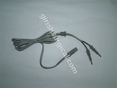 Surgical Cautery Bipolar Forceps Flat Cable Cord Surgical Cautery