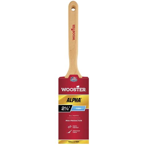 Wooster Brush 2 12 Flat Synthetic Sash Brush 69802460 Msc Industrial Supply