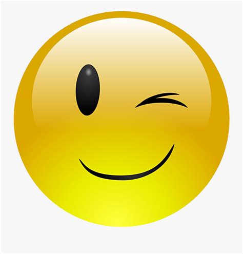 Winking Emoticon Png Clip Art Emoticon Winking Emoji Excited Emoji Sexiz Pix