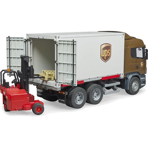 Bruder 116 Mack Granite Ups Logistics Truck World Of Wonder Toys