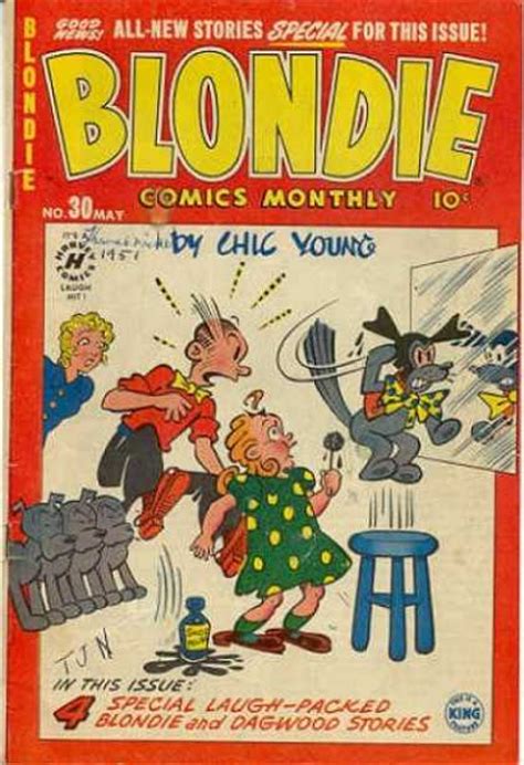 Blondie Comics Monthly Covers