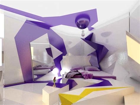 10 Futuristic Bedroom Design Ideas In 2020 Purple Bedroom Design Bathroom Design Concepts