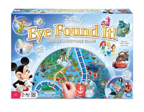 Disney Finds World Of Disney Eye Found It Board Game