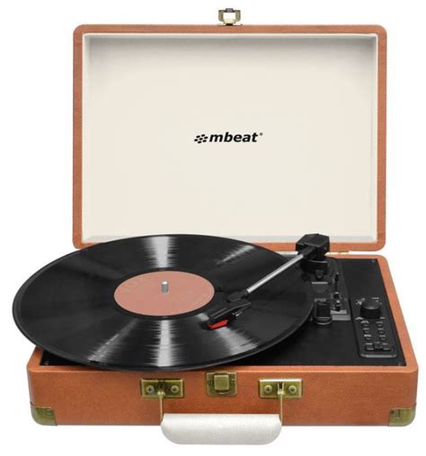 Mbeat Retro Turntable Recorder With Bluetooth And Usb Direct Recording