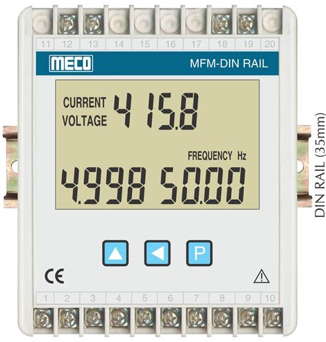 Meco Three 3 Phase Multifunction Power And Energy Meter For Industrial