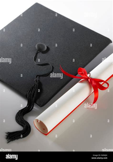 Graduation Cap Diploma Hi Res Stock Photography And Images Alamy