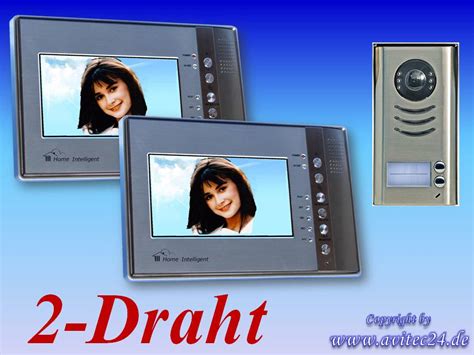 2-Draht Video Türsprechanlage MEHRFAMILIENHAUS E.Stahl | eBay
