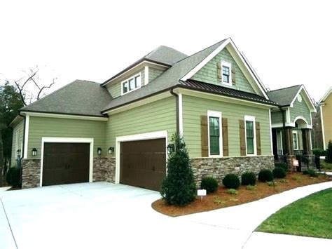 Get 41 Olive Green Green Exterior House Paint Colors
