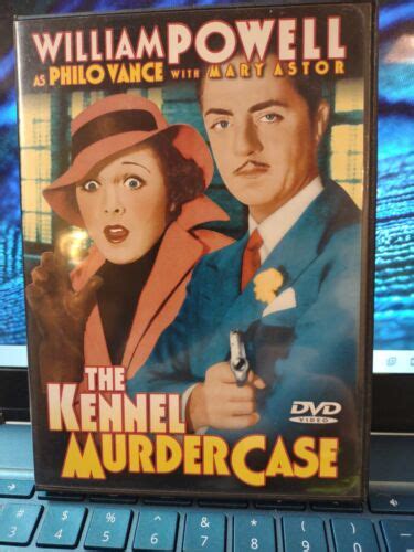 The Kennel Murder Case Dvd 1933 William Powell Mary Astor