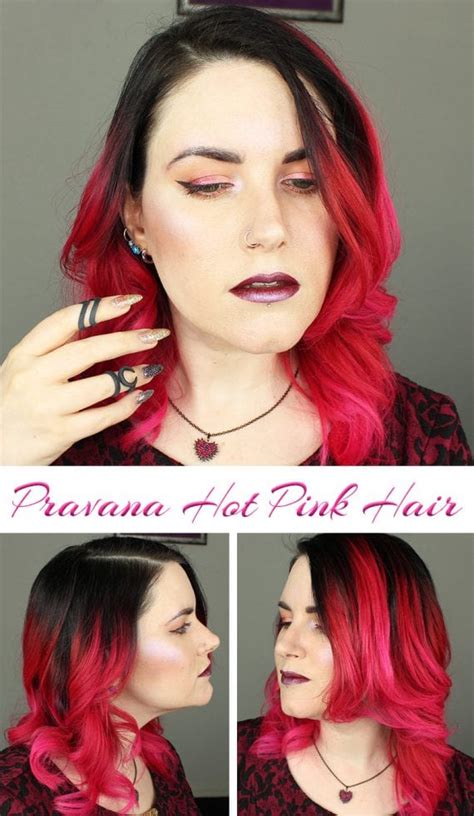 Pravana Hot Pink Hair See My New Hair For Spring 2017