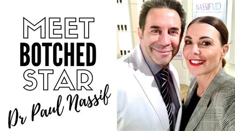 Botched Star Dr Paul Nassif On Plastic Surgery Real Housewives And More