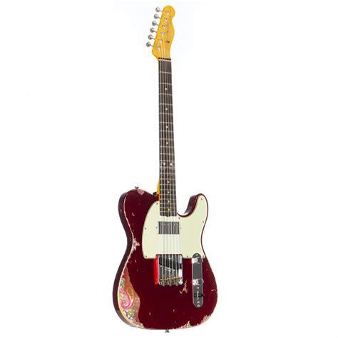 Fender Limited Edition 60s Hs Tele Heavy Relic Aged Candy Apple Red