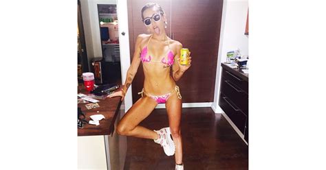 Miley Cyrus Bikini Pictures On Instagram June 2015 Popsugar Celebrity