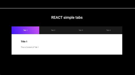 Build React Js Material UI Multiple Tabs Layout Component Using Array