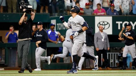 Aaron Judge Hits Nd Home Run To Set Single Season AL Record