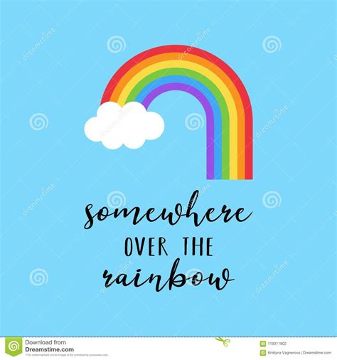 Somewhere Over The Rainbow Funny Vector Quotes And Unicorn Drawing