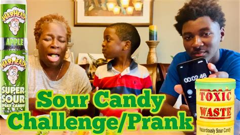 Sour Candy Challengeprank 😳🍬 Youtube