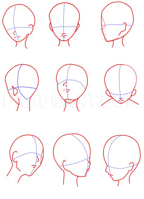 How To Draw A Anime Girl Face Step By Step