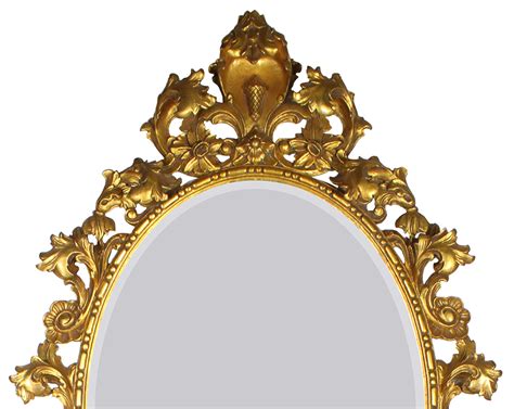 An Italian Florentine Gilt Wood Carved Mirror And Console With Marble