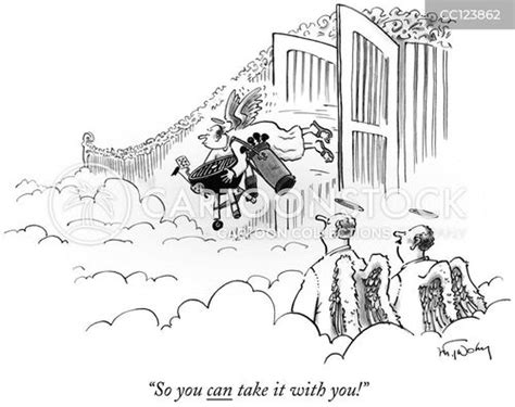 Getting Into Heaven Cartoons And Comics Funny Pictures From Cartoonstock