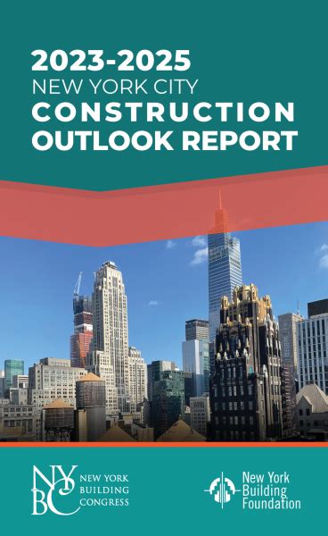 2023 2025 New York City Construction Outlook Report New York Building