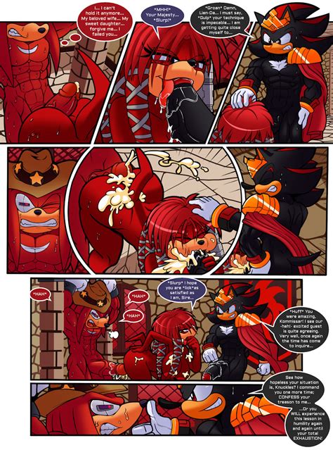 Post 2191257 Comic Knuckles The Echidna Lien Da Shadow The Hedgehog Sonic The Hedgehog Series