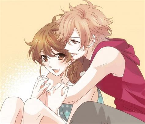 Tags Anime Hug From Behind Arms Around Neck Brothers Conflict Ema
