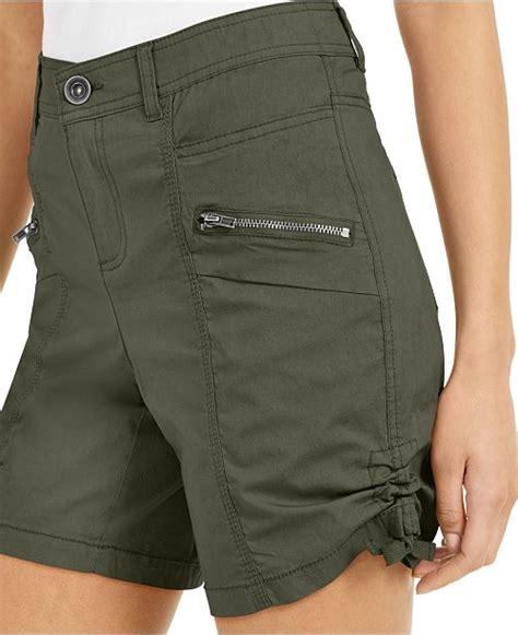 Style And Co Zip Pocket Cargo Shorts Created For Macys And Reviews