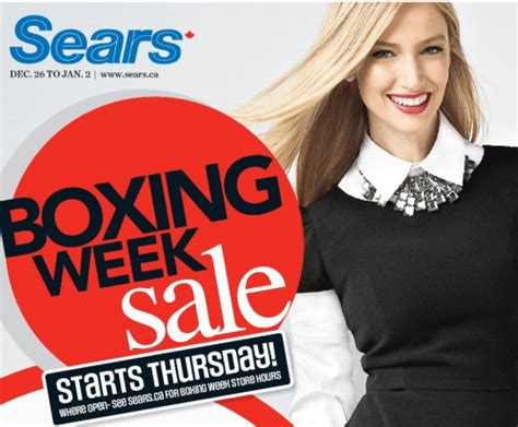 Sears Canada Boxing Day Flyer Boxing Week Sale Dec 26 2013 Jan 2