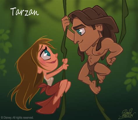 Tarzan And Jane Disney Wallpaper