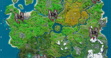 All Lightsaber Locations Fortnite Map