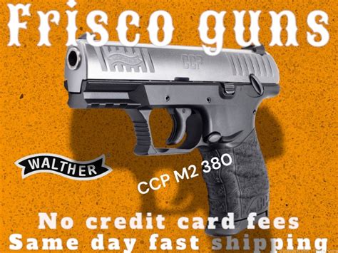 Walther Ccp M2 380 354 8 Rd Pistol 5082501 Nofee Semi Auto Pistols