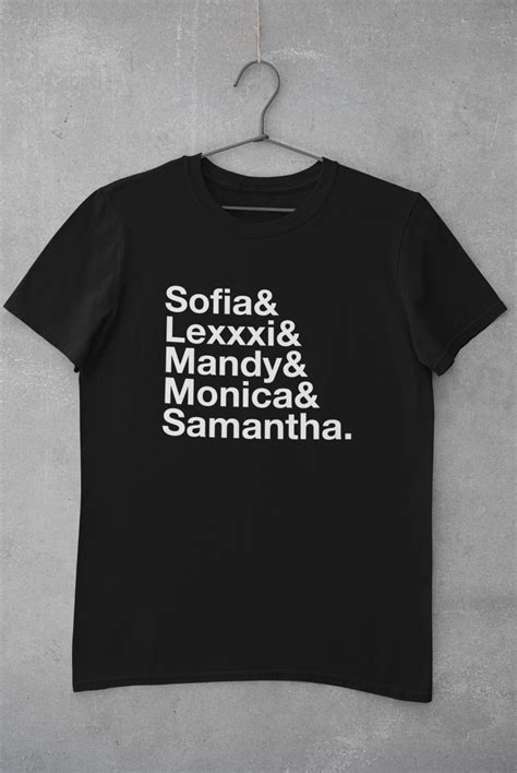 Bbw Legends Shirt Sofia Rose Lexxxi Luxe Mandy Majestic Monica