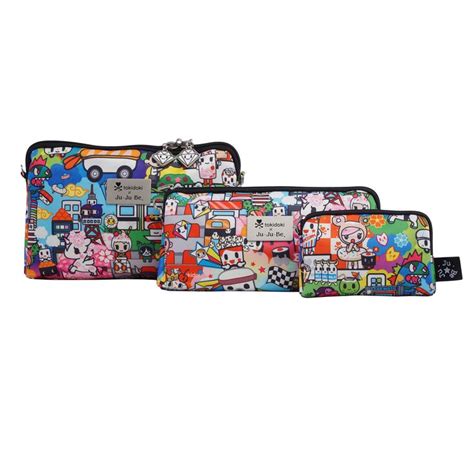 Sushi Cars Ju Ju Be X Tokidoki Be Set Travel Accessories Bags