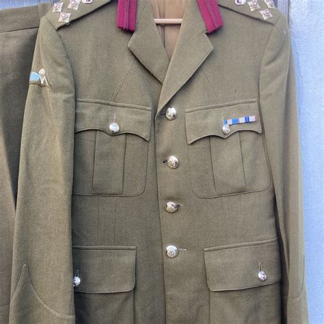 Genuine British Army Barrack Dress Uniform Parachute R Hfreeman Ebay