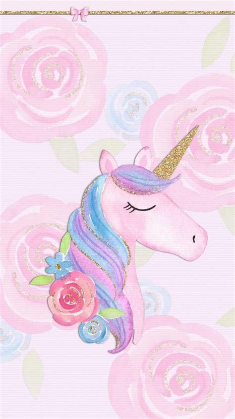 Pin By Megan Davies On Pink Wallpapers Unicorn Wallpaper Cute