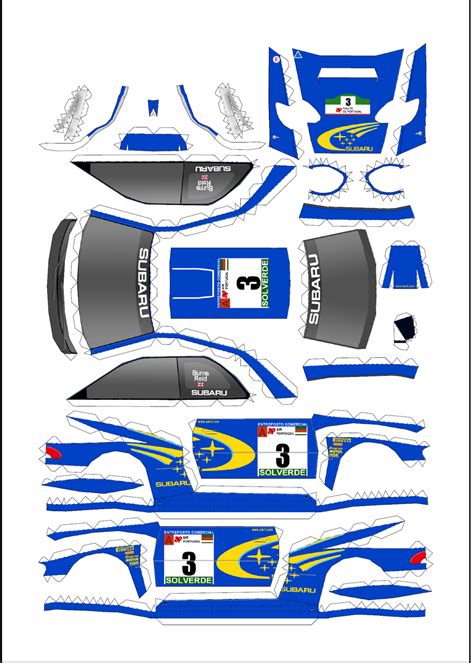 Click This Image To Show The Full Size Version Paper Model Car Paper