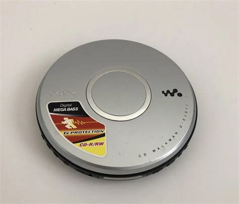 Sony Cd Walkman D Ej011 Music Audio Portable Player Discman Compact