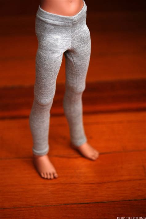 Msd Clothes Grey Leggings For Mnf Bjd Etsy