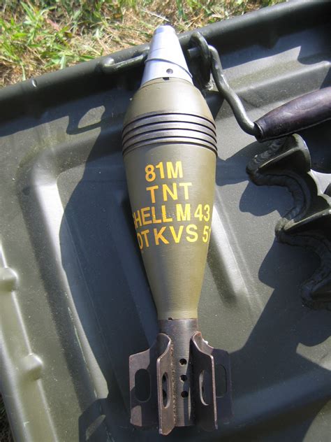 90th Idpg 81mm Shell M43a1