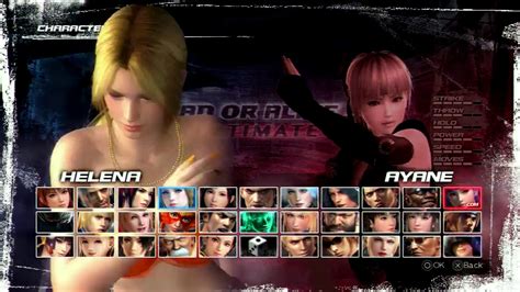 Mod Nud3 Dead Or Alive 5 Last Round Ps3 All Custome Unlocked Update Mod Nud3 Dlc V29 Youtube