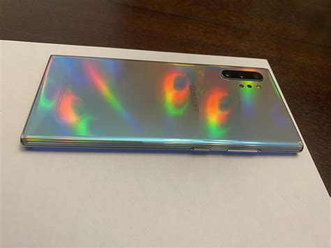Samsung Galaxy Note 10 Plus 5g Verizon Aura Glow 256gb 12gb Sm