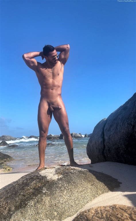 Alexander Ortega Borja Gets His Big Cock Out At The Beach Male